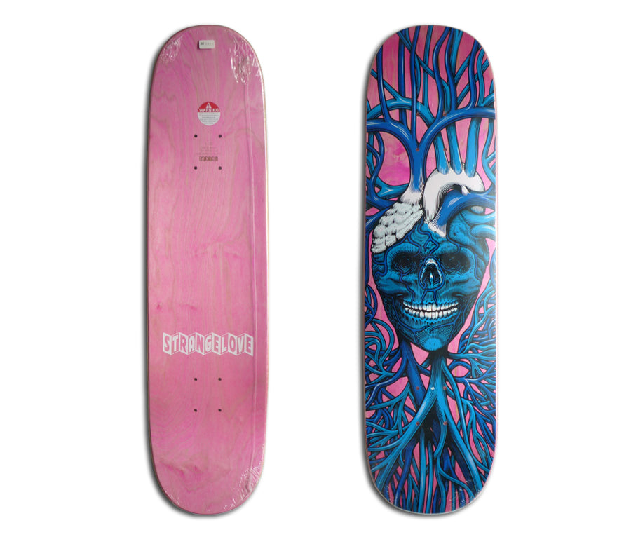 STRANGELOVE TEAM CODE BLUE SHAPED DECK 8.50" Pink