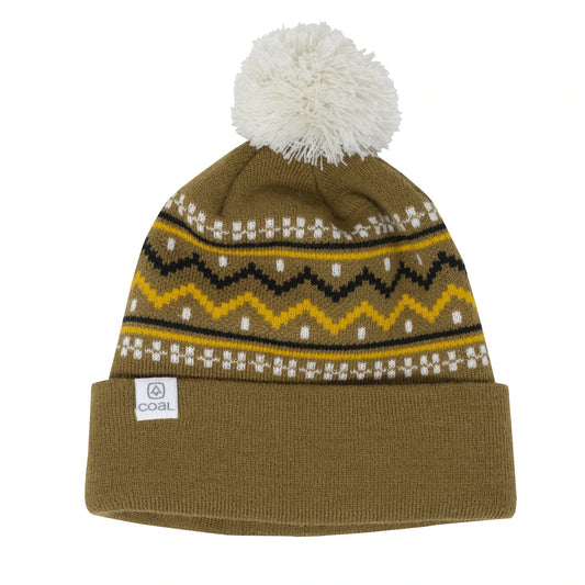 Coal Fjord Nordic Pom Beanie