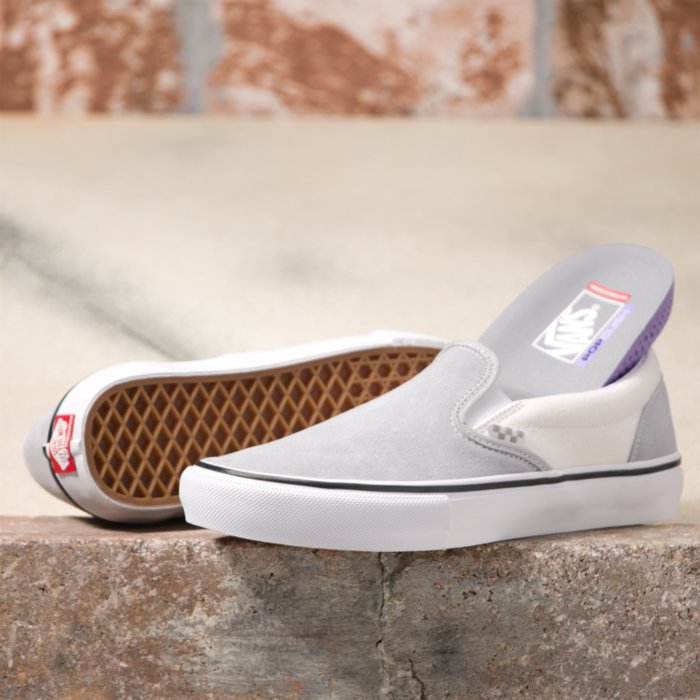 Vans Skate Slip-On (High Rise/Blanc De Blanc)