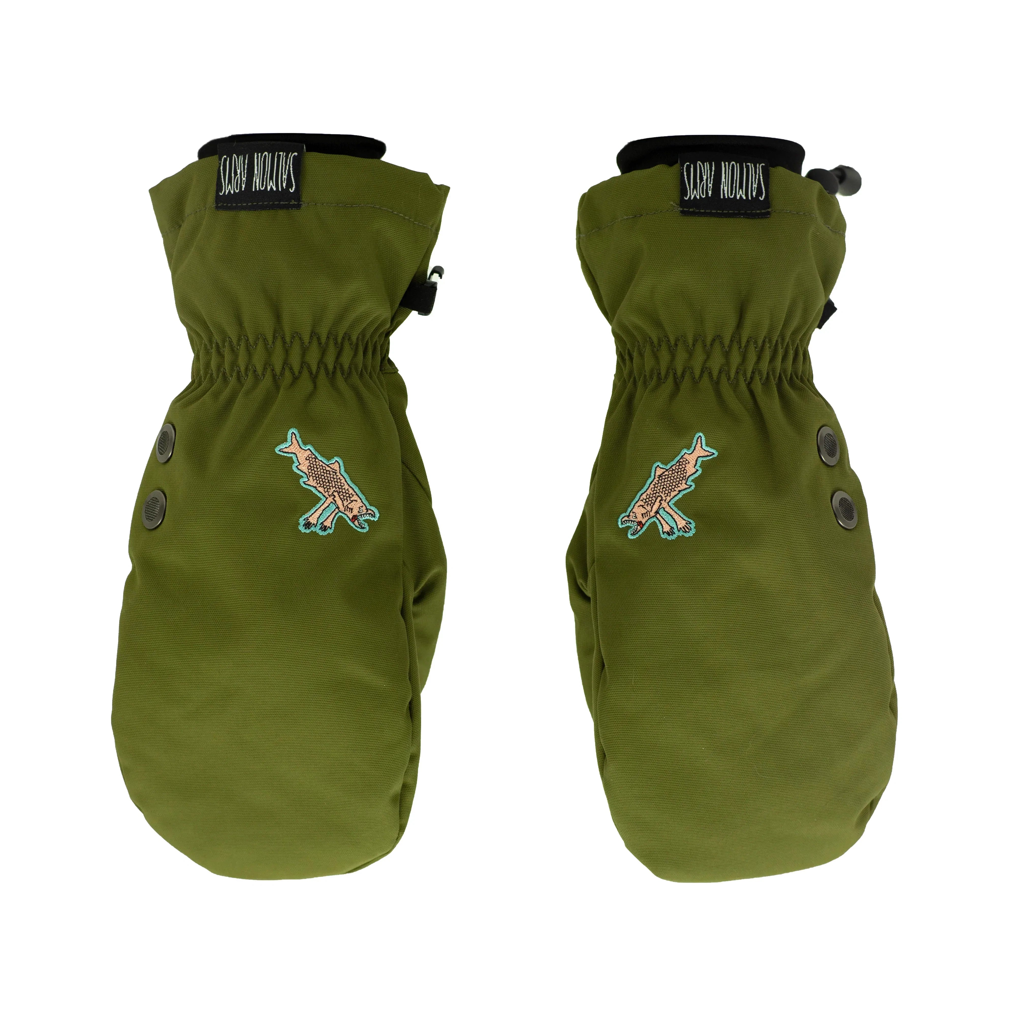 Salmon Arms Classic Mitt- Spawn Green – www.skatersadvocate.com