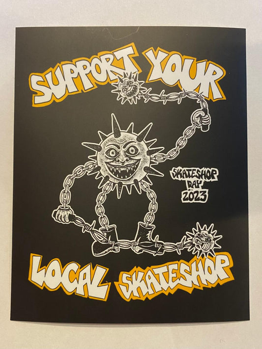 Skate Shop Day Sticker X-Mike Gigliotti 2023